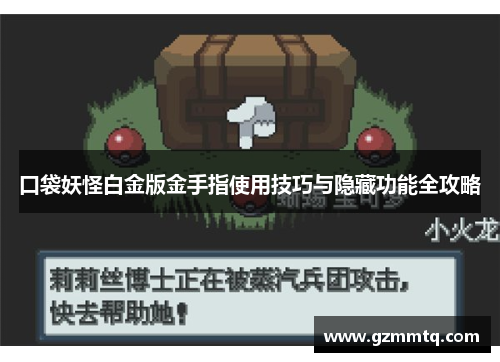 口袋妖怪白金版金手指使用技巧与隐藏功能全攻略